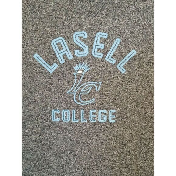 Under Armour T-Shirt Small Gray Womens Lasell College Loose Fit - Picture 2 of 5
